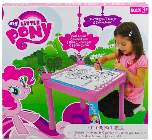 My Little Pony STOLIK Stoliczek Kolorowanki Hasbro