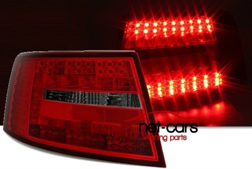 LAMPY TYLNE AUDI A6 C6 LED DIODOWE D ORG POD LED