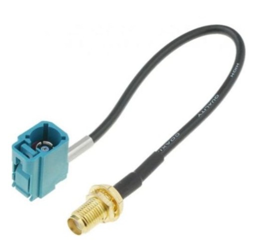 ZŁACZE ADAPTER ANTENOWY GPS SMA -- > FAKRA