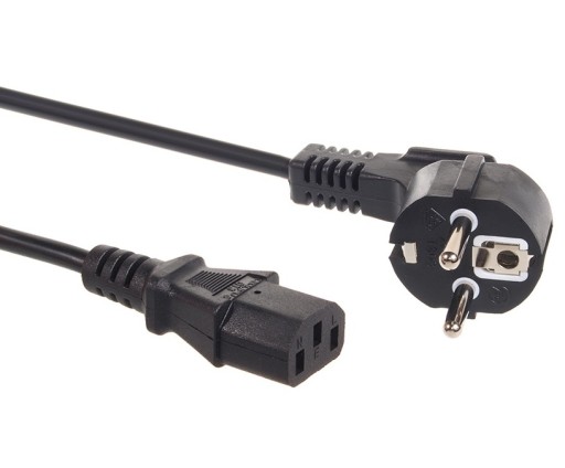Kabel Zasilający 3pin 1,5m TV Projektor Monitor EU