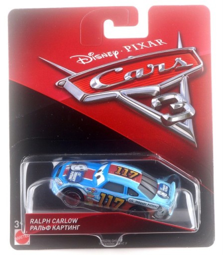 AUTA CARS 3 RALPH CARLOW 1:55 mattel