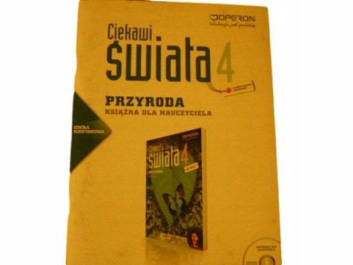 PRZYRODA CIEKAWI ŚWIATA 4 książka nauczyciela