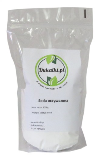 Soda oczyszczona, wodorowęglan sodu 500g