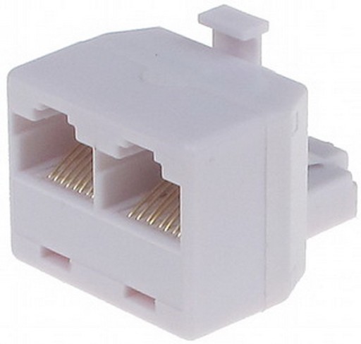 Rozgałęźnik RJ45-W/2RJ45-G ABCV