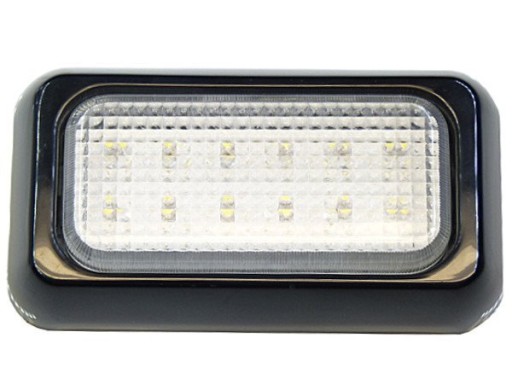 Lampa 18 LED dodatkowe oświetlenie TIR BUS kabina izoterma 12v 24v biała