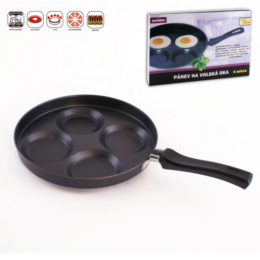Patelnia garnek do jajek naleśników pancakes 25cm