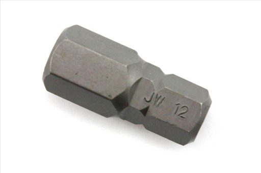 KOŃCÓWKA IMBUS 12 BIT 6-KĄTNY 10 x 30mm IMBUSY HEX