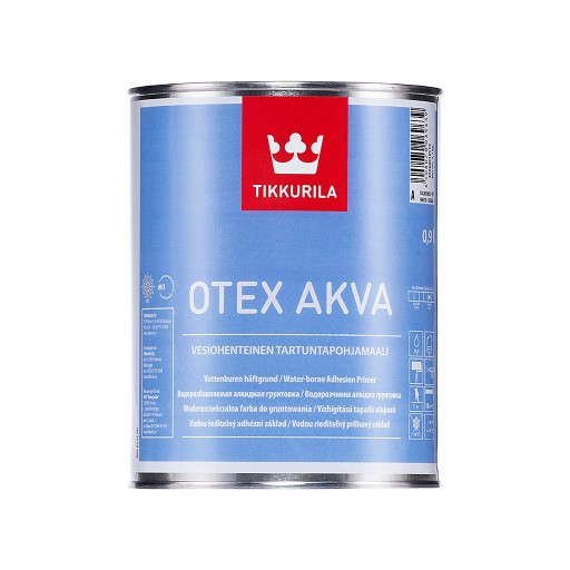 Tikkurila Otex Akva 0,9L Grunt Śliske Powierzchnie