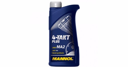 OLEJ MOTOCYKLOWY MANNOL 4T 10W40 PÓŁSYNTETYCZNY 1L