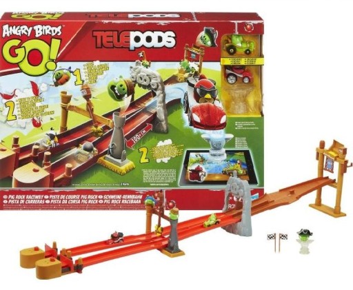 HASBRO ANGRY BIRDS GO PIG ROCK RACEWAY A6030