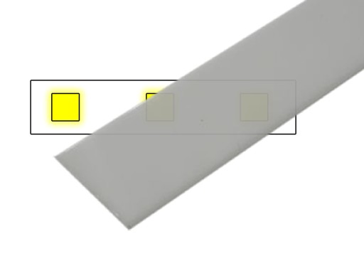 PLKM KLOSZ MLECZNY WSUWANY PROFIL LED 1M ŚWIDNIK