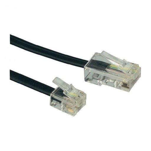 Kabel przejściówka adapter RJ45 - RJ11 0,5 m