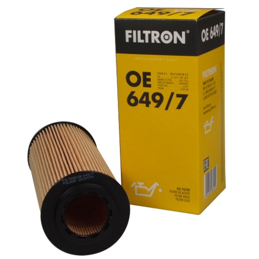 FILTRON FILTR OLEJU OE649/7 BMW E81 E46 E90 E65 X3