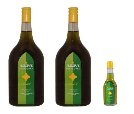 2 x Alpa Francovka Leśna 1000ml LESANA 1l + GRATIS