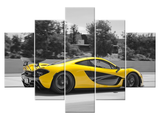 Obraz Żółty McLaren P1 Samochód 150x105 1692A_5H