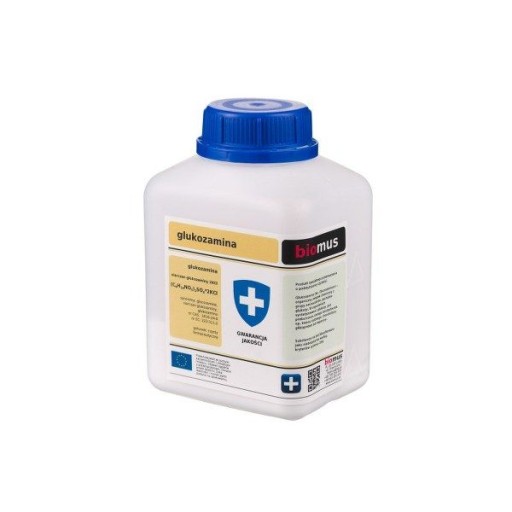 Glukozamina w proszku 500 g gatunek czysty siarczanu glukozaminy Biomus