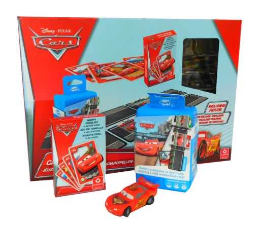 AUTA CARS GIFTBOX ZESTAW UPOMINKOWY CARTAMUNDI