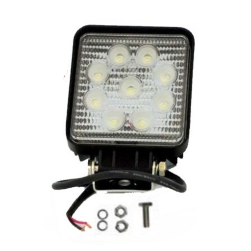 LAMPA 9 LED HALOGEN ROBOCZY 27W 12V 24V SZPERACZ!