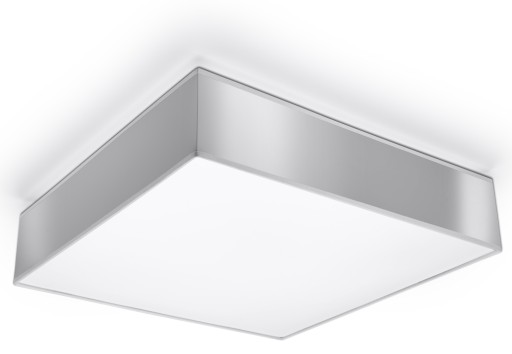 Jasna Lampa Plafon HORUS 45 Szary SOLLUX LIGHTING