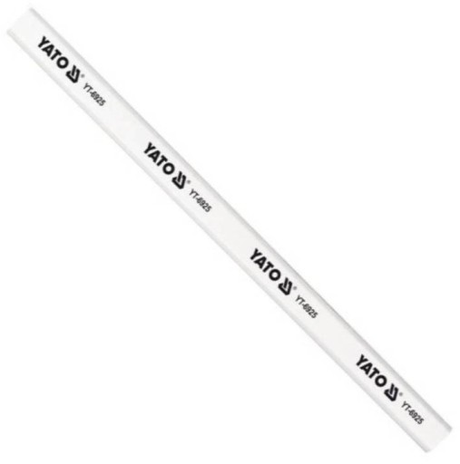 Ołówek stolarski, biały HB YATO YT-6925