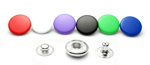 Zapięcie, napy, zatrzaski metalowe NIERDZEWNE 12,5 mm