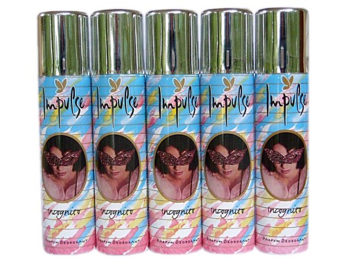 IMPULSE incognito DEZODORANT 5 x 100 ml rarytas