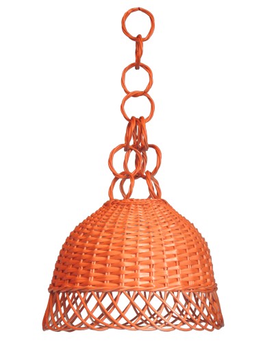 Abażur Wiklinowy Żyrandol z Wikliny Lampa FI 24cm