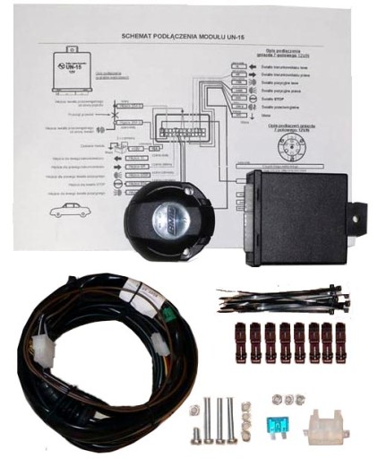 Moduł elektroniczny przyczepy sterownik haka 7 pin