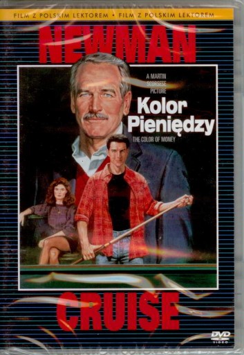 KOLOR PIENIĘDZY [ Paul Newman Tom Cruise ] DVD