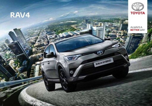 Toyota RAV4 prospekt model 2019 Węgry