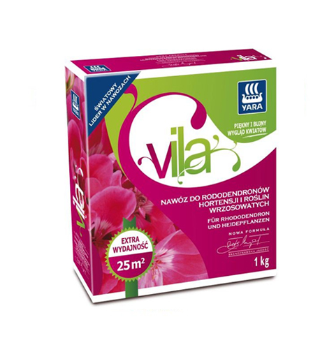 VILA YARA NAWÓZ DO RODODENDRONÓW AZALII WRZOS 1 KG