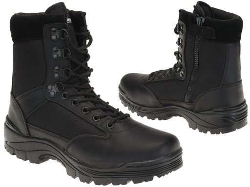 BUTY TAKTYCZNE OCHRONA SECURITY Z ZAMKIEM ykk 48