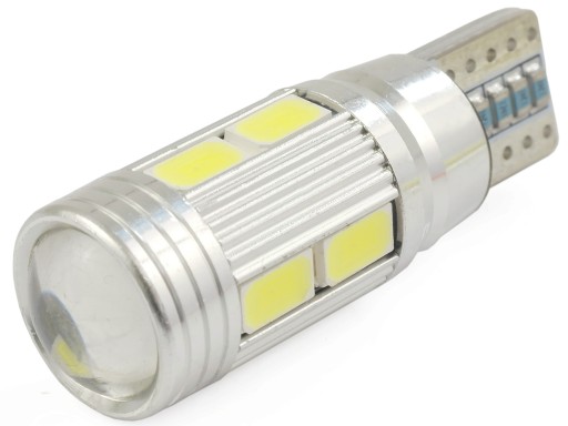 Żarówka 10x LED SMD 5630 W5W CAN BUS CANBUS T10