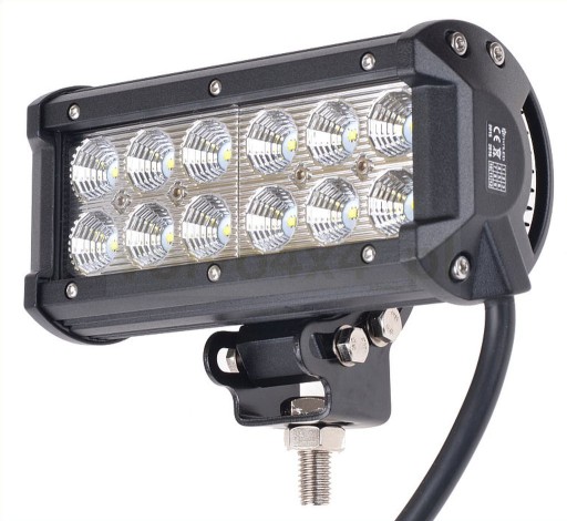 PANEL LAMPA LISTWA 36W LED 4x4 6x6 12V 24V FLOOD