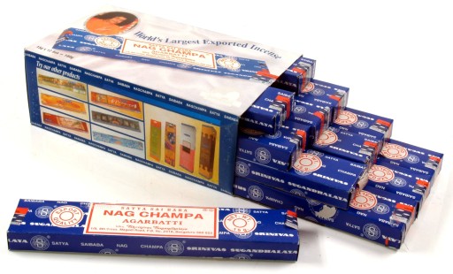 KADZIDEŁKA NAG CHAMPA SAI BABA 180g SATYA PYŁKOWE
