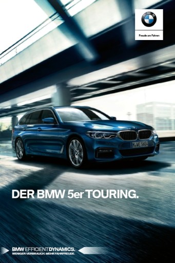 BMW 5 Touring G31 prospekt model 2018 Szwajcaria