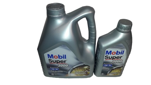 OLEJ MOBIL SUPER 3000 X1 FORMULA FE 5W30 5L 4L + 1