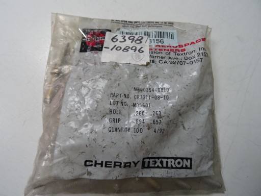 NIT NITY BOLT CHERRY TEXTRON MS00354-0810