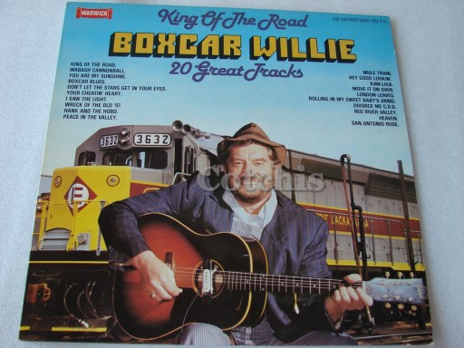 Boxcar Willie - King of the road Winyl LP 1980 UK