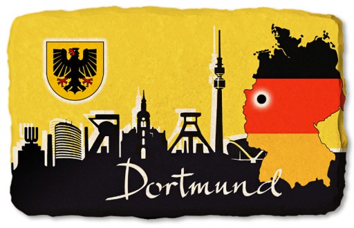 DORTMUND NIEMCY magnes na lodówkę kamień 465