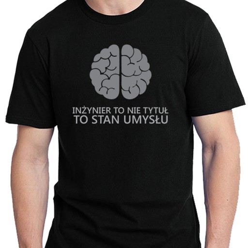 koszulka INŻYNIER MAGISTER prezent TRUST ME M