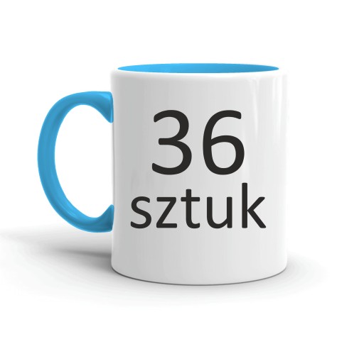 KUBKI FUNNY Z NADRUKIEM LOGO LUB ZDJĘCIA 36 szt.