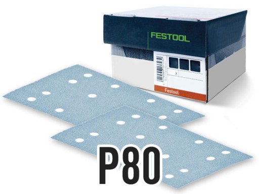 FESTOOL Papier ścierny GRANAT 80x133 P80 497119