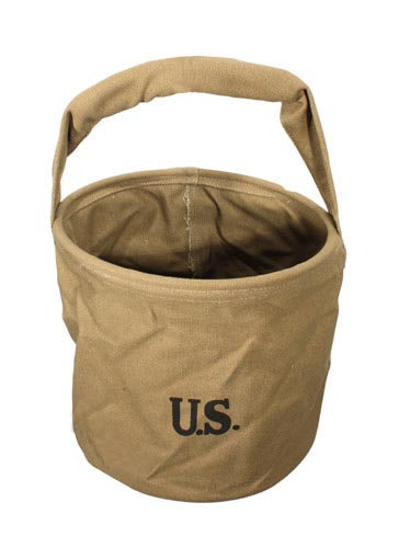 Wiadro - Willys - Water Bucket, Canvas Collapsible