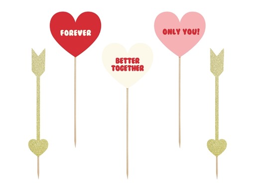 Topper toper na tort figurka torty SWEET LOVE