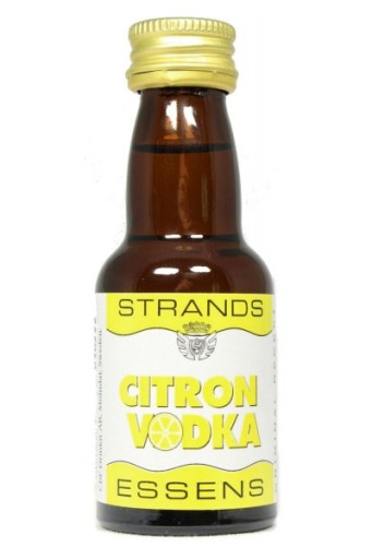 ZAPRAWKA CYTRYNÓWKA CITRON VODKA 25ml STRANDS
