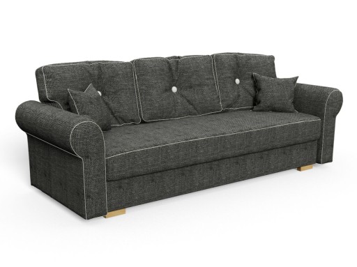 Stylowa sofa rozkładana kanapa 237 cm różne kolory