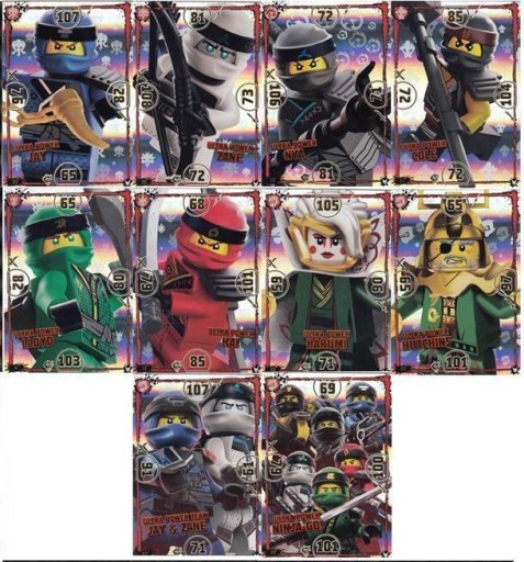 karta Lego Ninjago seria 3, 38 ULTRA POWER NINJA-G