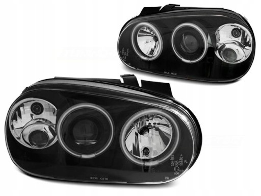 LAMPY VW GOLF IV 4 98-04R RINGI BIAŁE CCFL SONAR