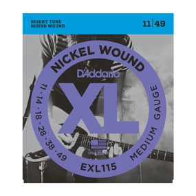 D`ADDARIO EXL115 STRUNY DO GITARY ELEKTRYCZNEJ